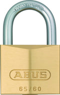 Abus Messing hangslot 65 50mm Goud - 7 cm
