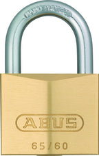 Abus Messing hangslot 65 50mm Goud - 7 cm