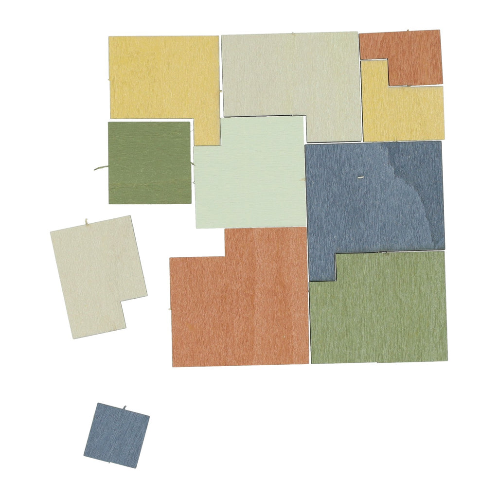 - Houten Puzzel Rechthoeken