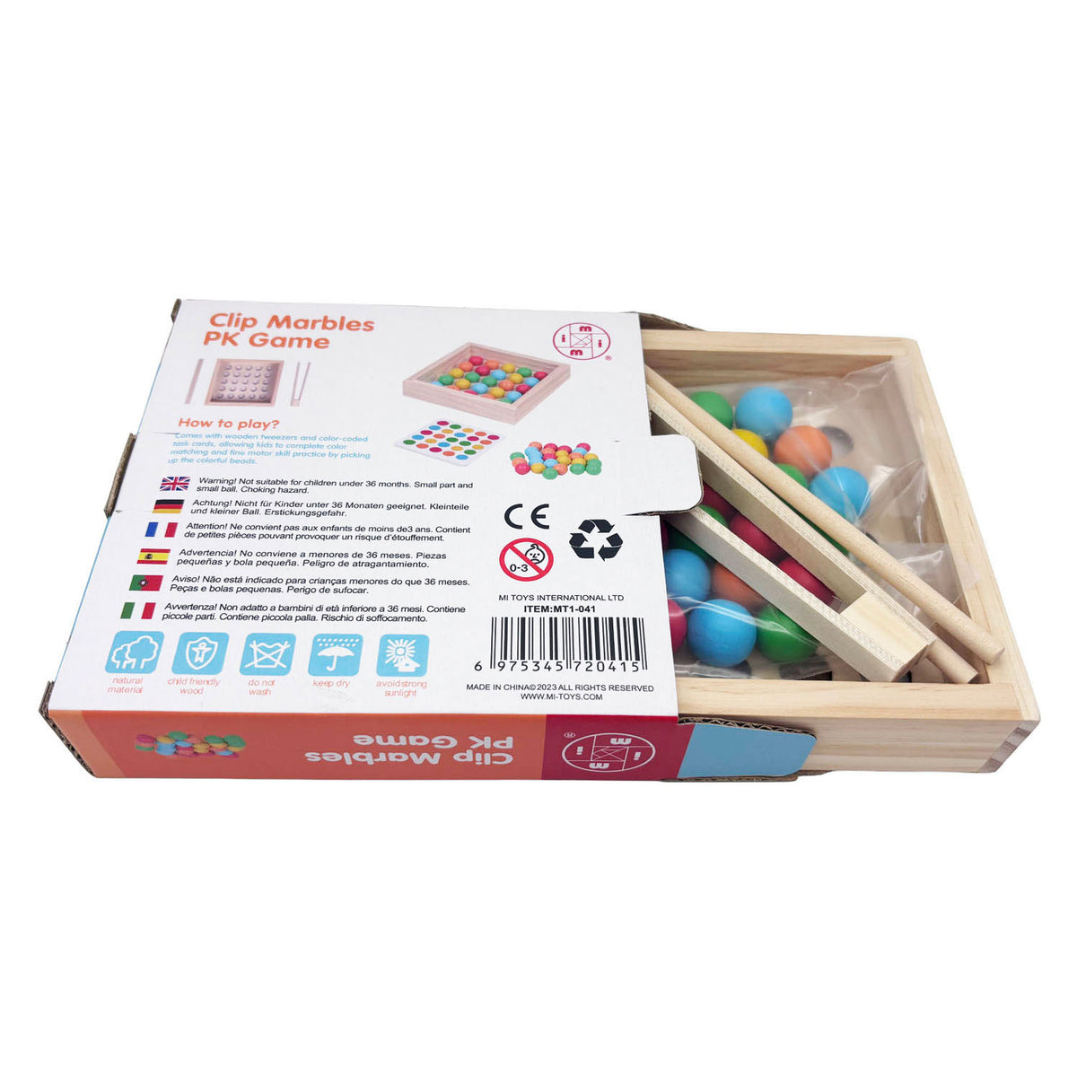 - Houten Knikker Spel