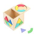 - Magisch Houten Puzzeldoosje Achthoek