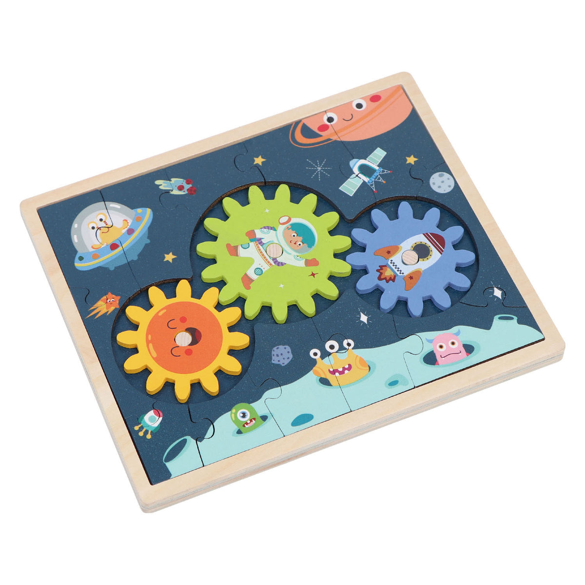 - Houten Legpuzzel Ruimte