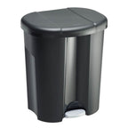 Rotho trio afvalemmer 10l + 2x15l zwart