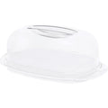 Rotho fresh kaasdoos 29x17x10.5 cm wit transparant