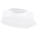 Rotho fresh kaasdoos 29x17x10.5 cm wit transparant
