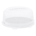 Rotho fresh taartdoos 35.5x16.5 cm wit transparant