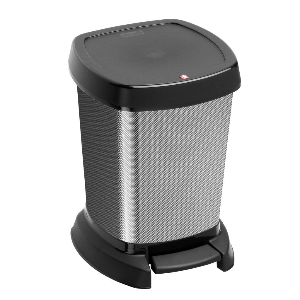 Rotho paso pedaalemmer 6l carbon metallic
