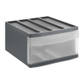 Rotho - Rotho systemix design ladekast 34x39.5x20.3 cm antraciet