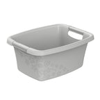 Rotho flowers wasmand 12l cool grey
