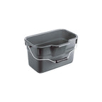 Rotho - Rotho basic emmer rechthoekig 12l antraciet