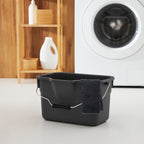 Rotho - Rotho basic emmer rechthoekig 12l antraciet