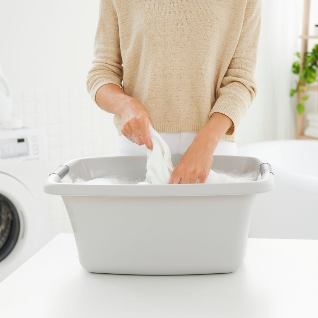 Rotho - Rotho flowers wasmand 25l cool grey