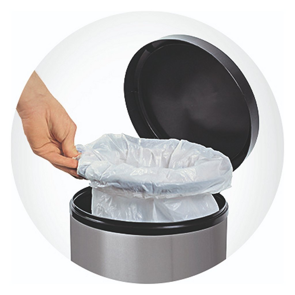 Rotho paso pedaalemmer 30l zilver