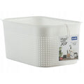 Rotho brisen opbergmand 26.2x18x13 cm 4.5l wit