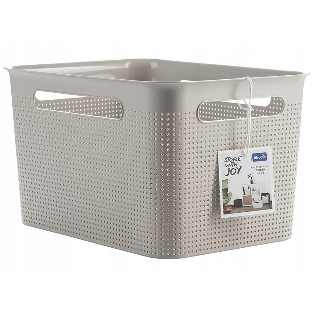 Rotho - Rotho brisen opbergmand 36x262x211 cm 16l cappuccino
