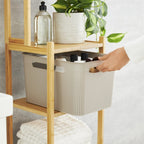Rotho brisen opbergmand 36x26,2x21,1 cm 16l cappuccino