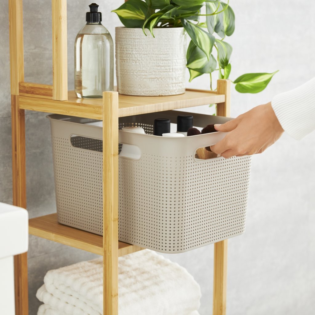 Rotho - Rotho brisen opbergmand 36x262x211 cm 16l cappuccino