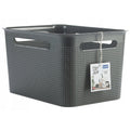 Rotho brisen opbergmand 36x26,2x21,1 cm 16l antraciet