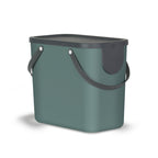 Rotho albula afvalscheidingsprullenbak 25l mistletoe groen