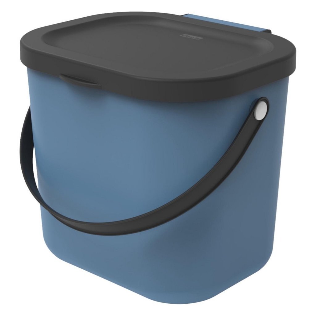 Rotho - Rotho albula bio afvalbakje 23.5x20x20.8 cm 6l blauw