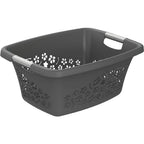 Rotho flowers wasmand 25l antraciet