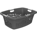 Rotho flowers wasmand 50l antraciet