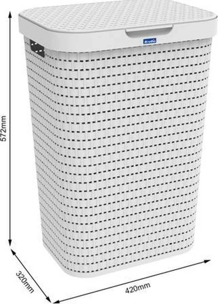 Rotho - Rotho country wasverzamelaar 55l wit