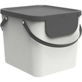 Rotho albula afvalscheider 38.8x35.5x33.9 cm 40l wit