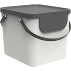 Rotho albula afvalscheider 38.8x35.5x33.9 cm 40l wit