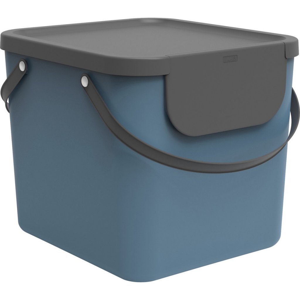 Rotho - Rotho albula afvalscheider 38.8x35.5x33.9 cm 40l horizon blauw