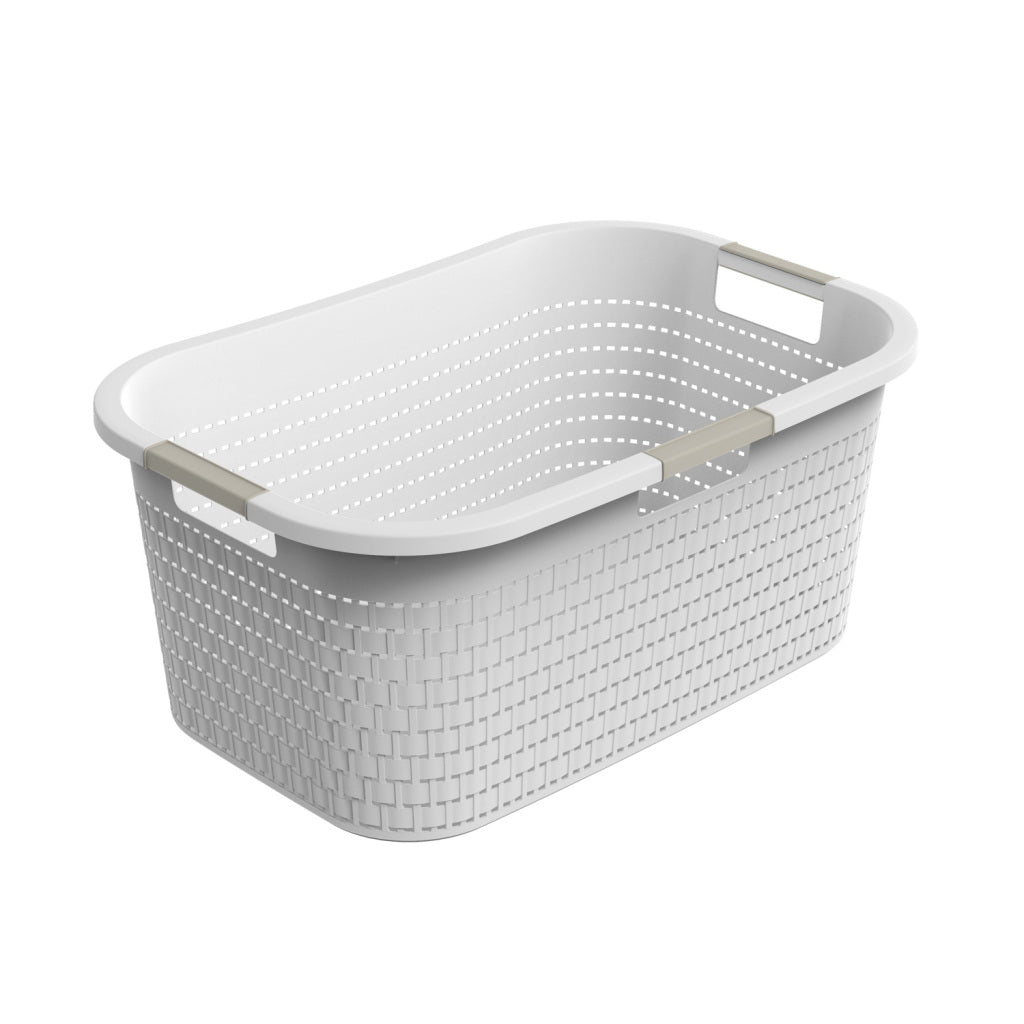 Rotho - Rotho country wasmand 40l wit