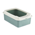 Rotho - Rotho eco bonnie kattenbak met boveningang m groen/zand