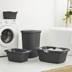 Rotho - Rotho flowers wasmand 25l antraciet