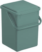 Rotho bio compostemmer - gft afvalbak 9l - bpa vrij - groen