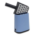 Rotho mypet cleaning set horizon - kattenbak - 16.2x9.1x29 cm blauw antraciet