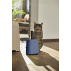 Rotho mypet cleaning set horizon - kattenbak - 16.2x9.1x29 cm blauw antraciet