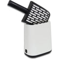 Rotho mypet cleaning set 16.2x9.1x29 cm - kattenbak - wit antraciet