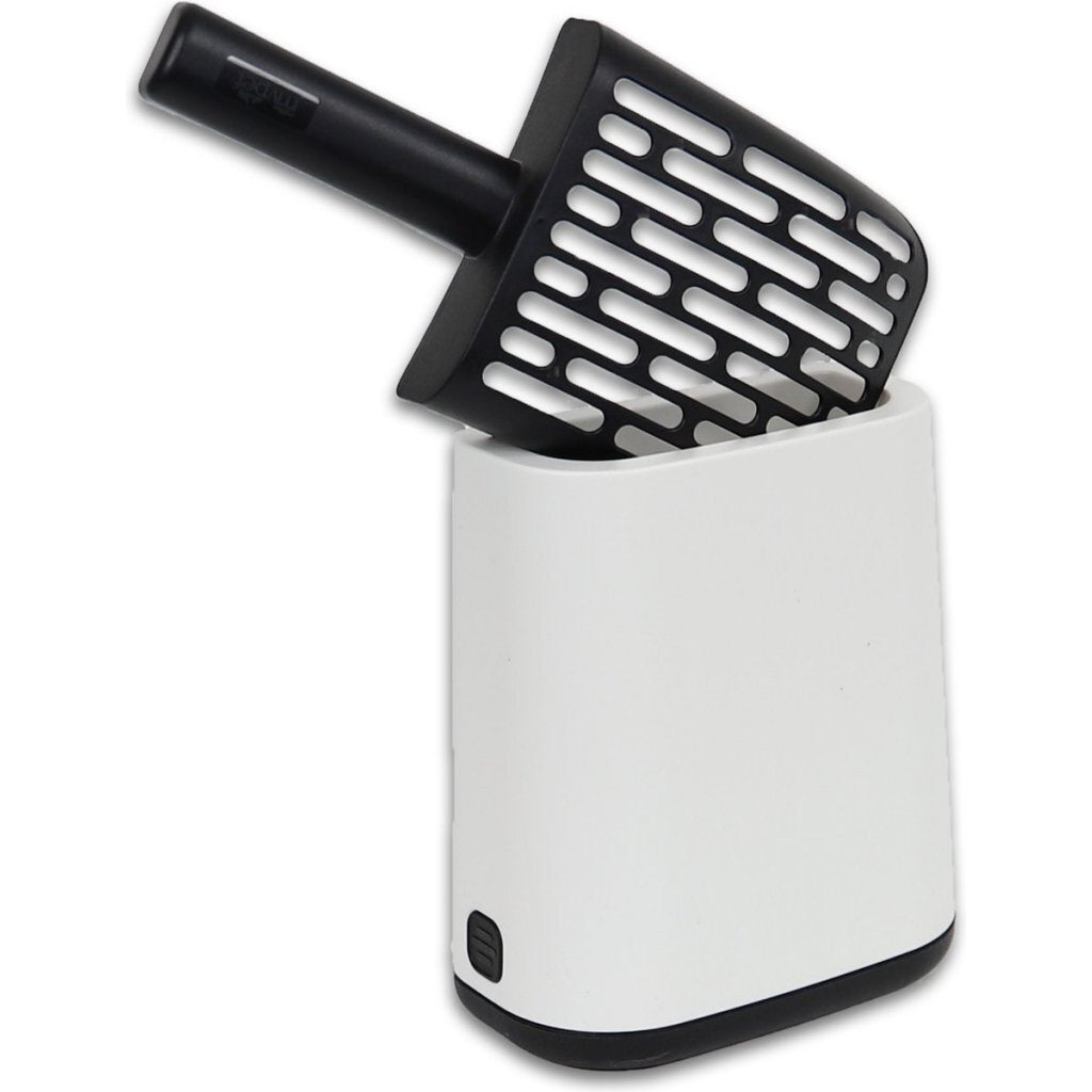 Rotho mypet cleaning set 16.2x9.1x29 cm - kattenbak - wit antraciet