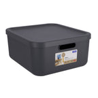 Rotho albula decoratie opbergbox 20l antraciet