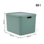 Rotho albula multibox 55l mistletoe groen