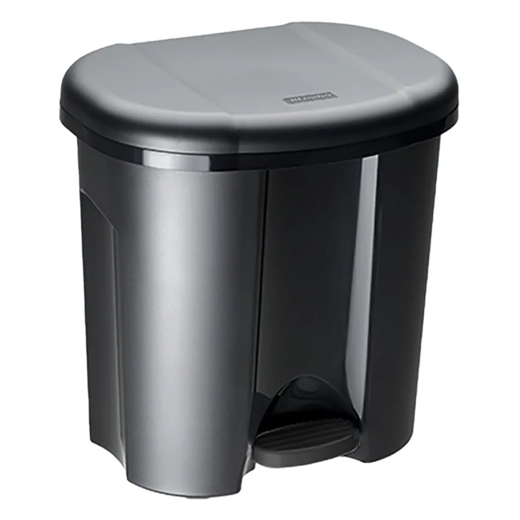 Rotho pila duo afvalemmer 2 x 10l zwart 390x320x405mm
