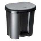 Rotho pila duo afvalemmer 2 x 10l zwart 390x320x405mm