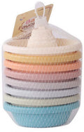 Lobbes Speelgoed- Lobbes SpeelgoedBadbootjes pastel 8dlg.