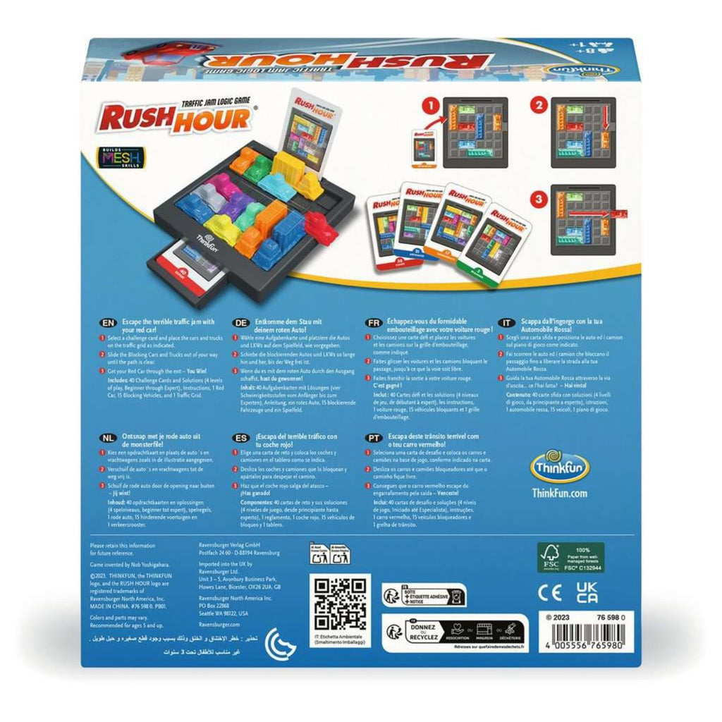 Ravensburger - rush hour 2024 denkspel