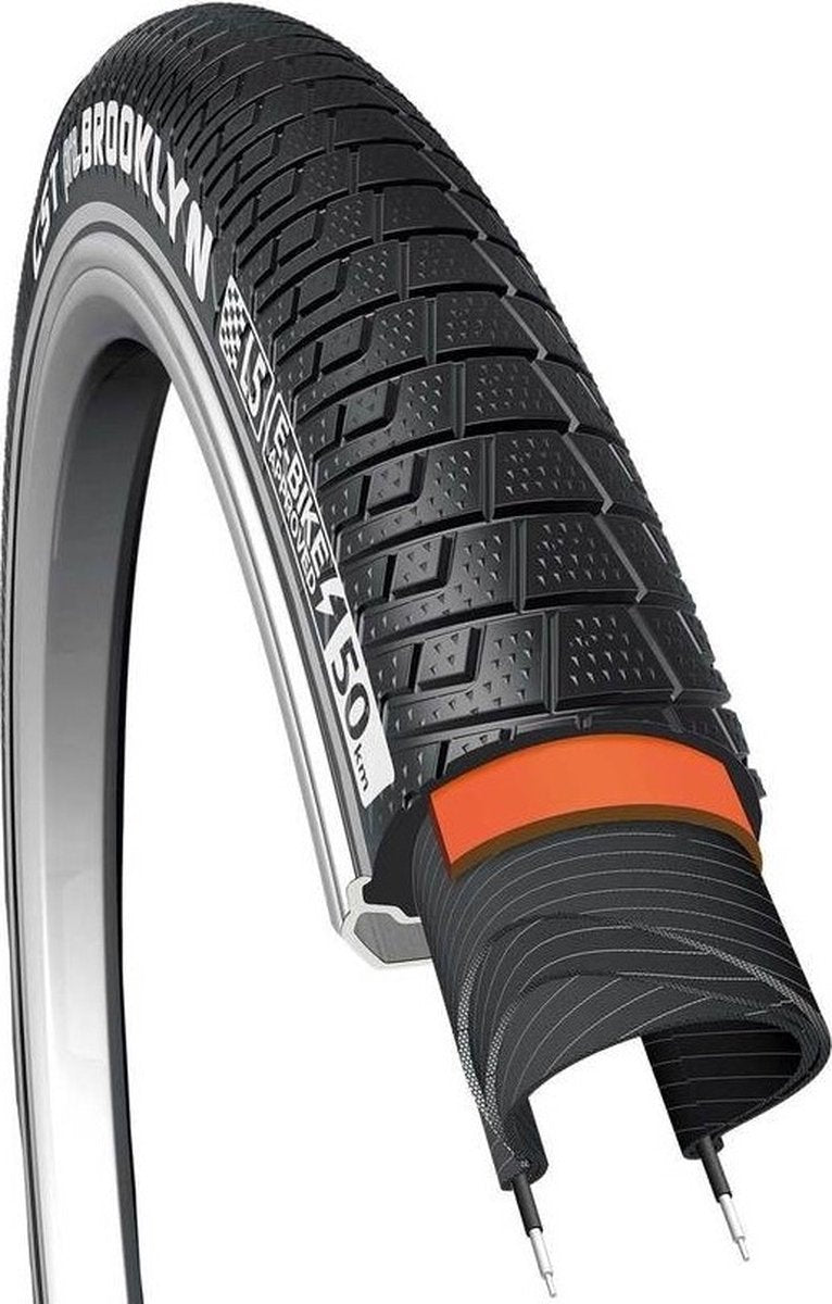 CST - draadband brooklyn pro 62-406 +r zwart