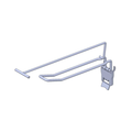 Tegometall - Tegometall Klaphaak dubbel rl 30 - met t-bar / 20 cm - verzinkt