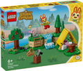 Lego animal crossing - kamperen met bunnie constructiespeelgoed (77047)
