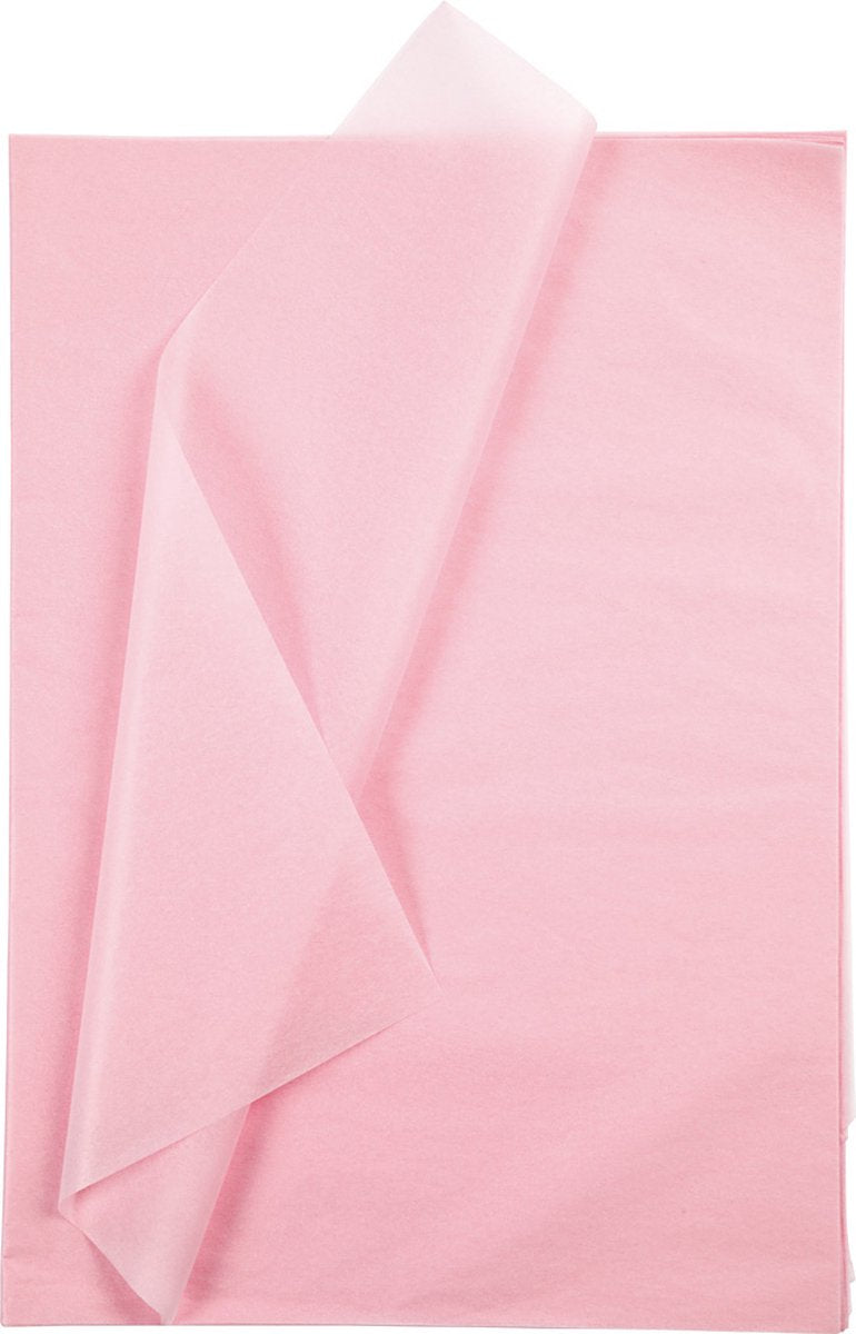 Creativ Company - Creativ Company Tissuepapier lichtroze 10 vellen 14 gr 50x70cm