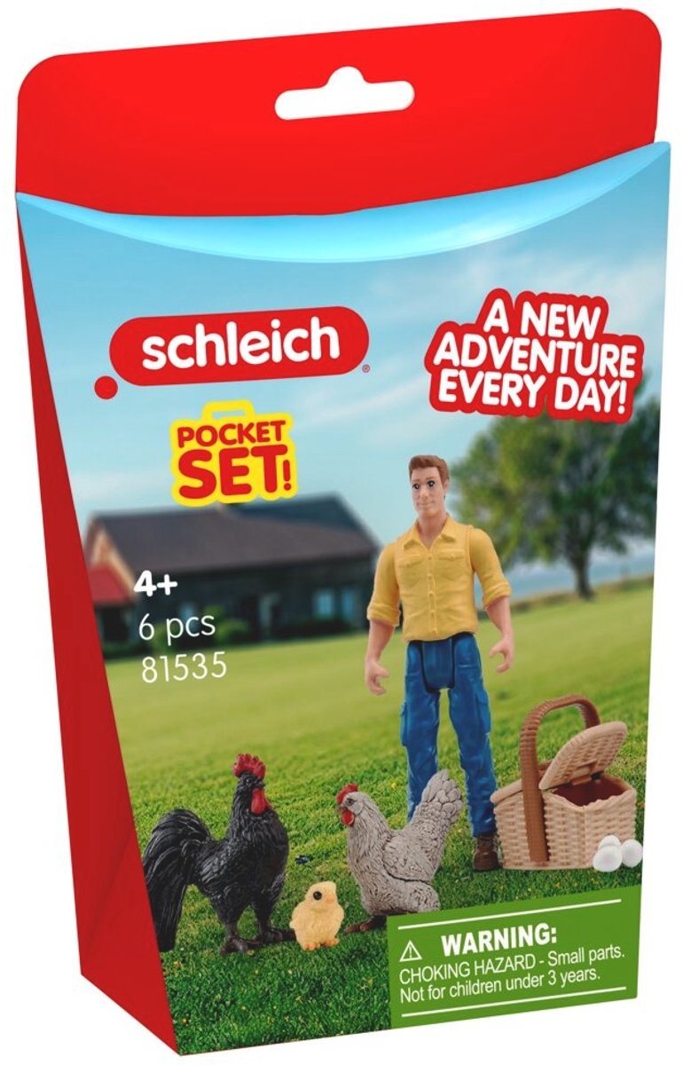 Schleich farm world eieren zoeken 81535