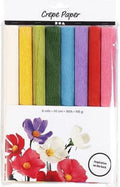 Creativ company crêpepapier standaard kleuren, 8 vellen